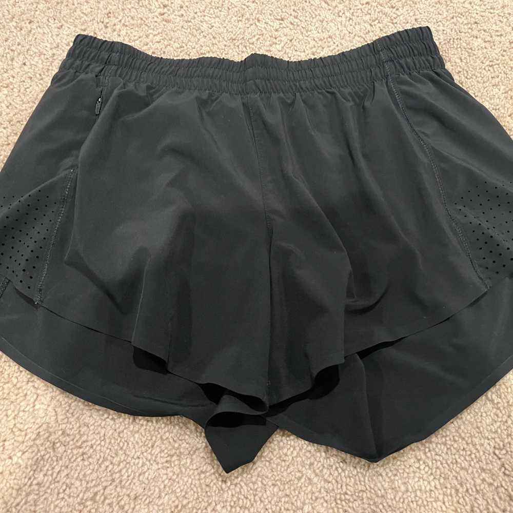 Athleta Black Elastic Waist Shorts
